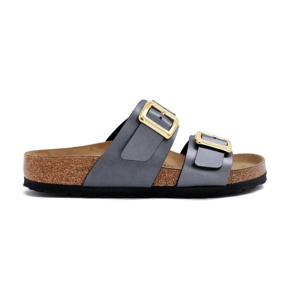 Birkenstock Sydney Cushion Buckle Kadın Terlik Siyah