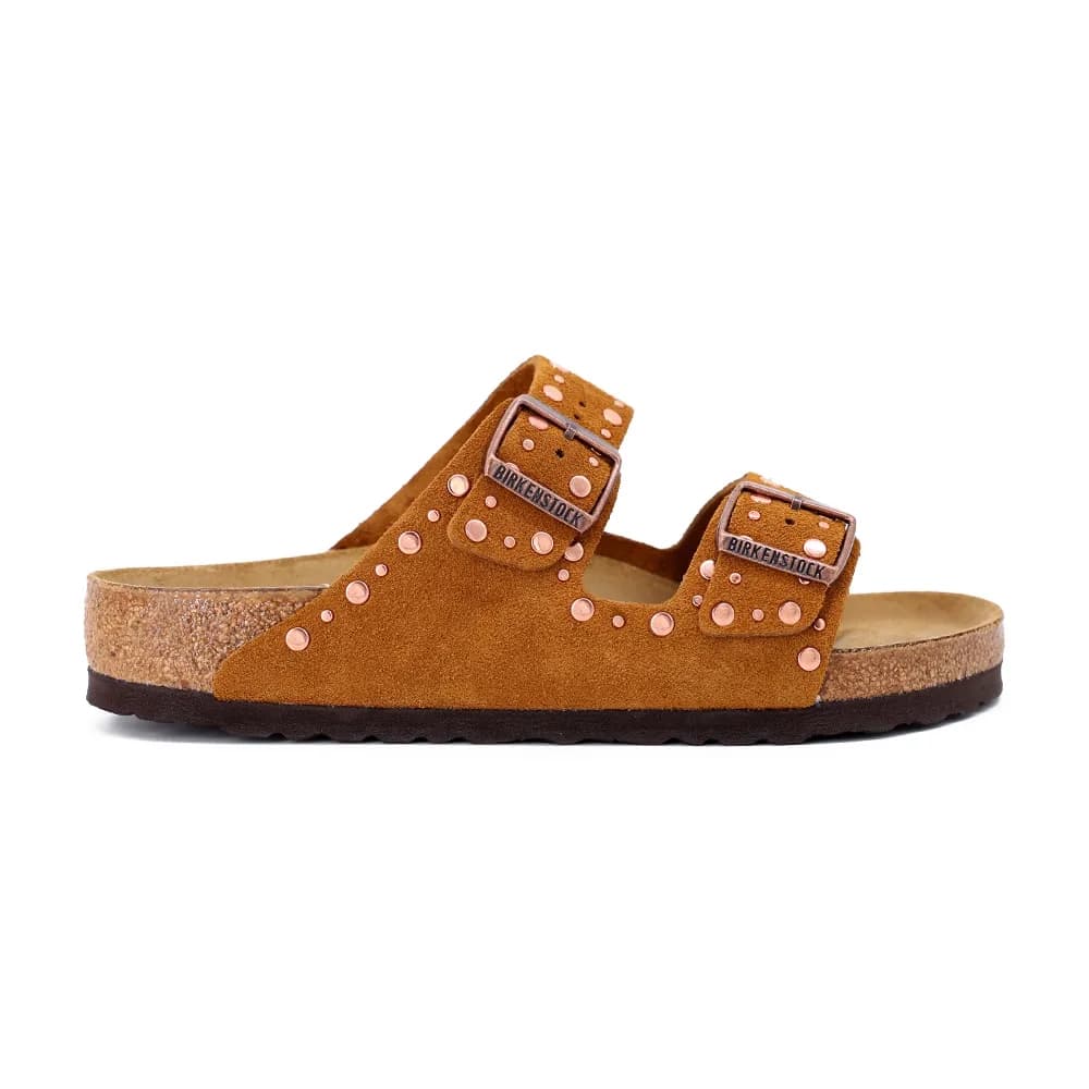 Birkenstock Arizona Rivet Border Kadın Terlik Tarçın