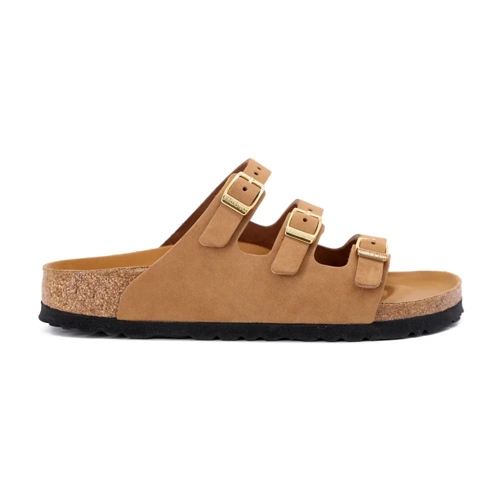 Birkenstock Florida Kadın Terlik Kahverengi görsel 1