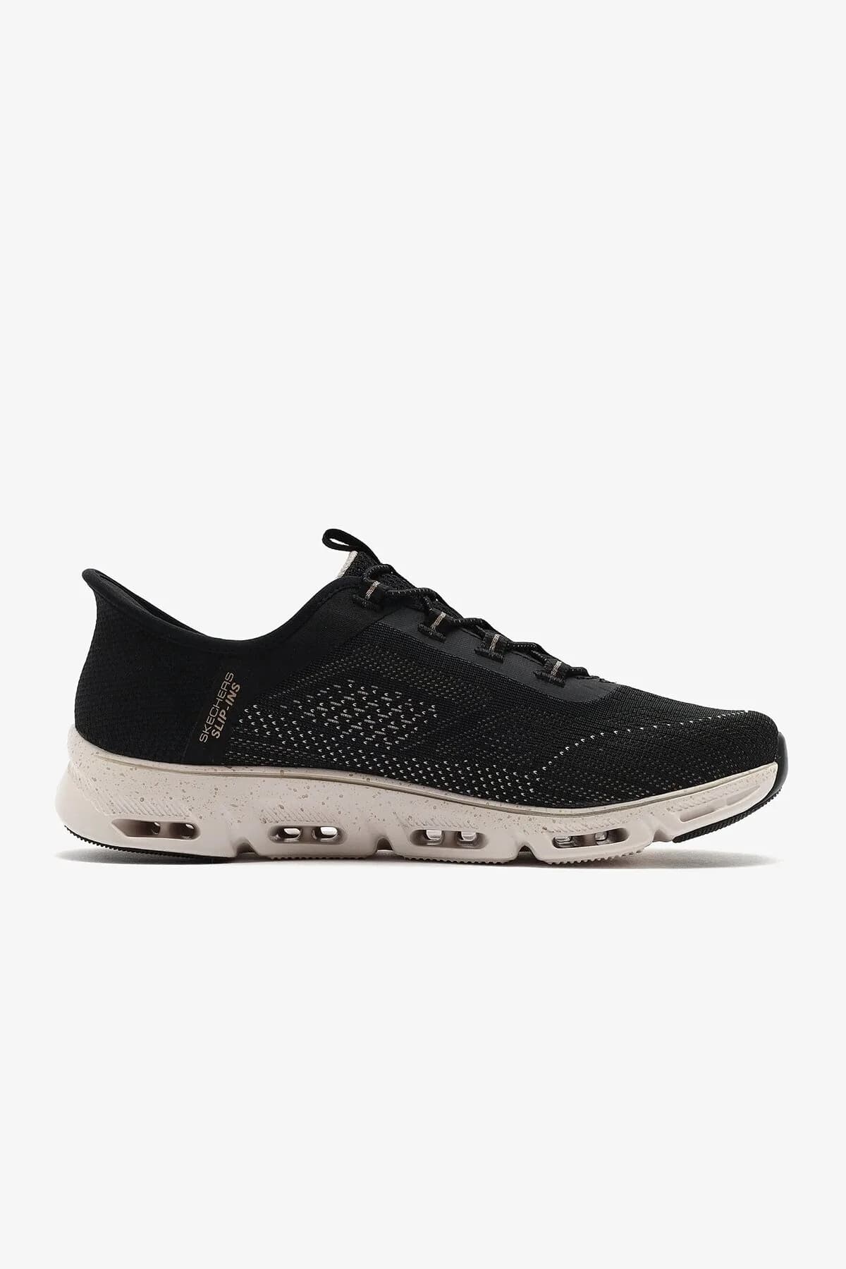 Skechers Kadın Glıde Step Gratıfy Ayakkabı Siyah/altın görsel 1