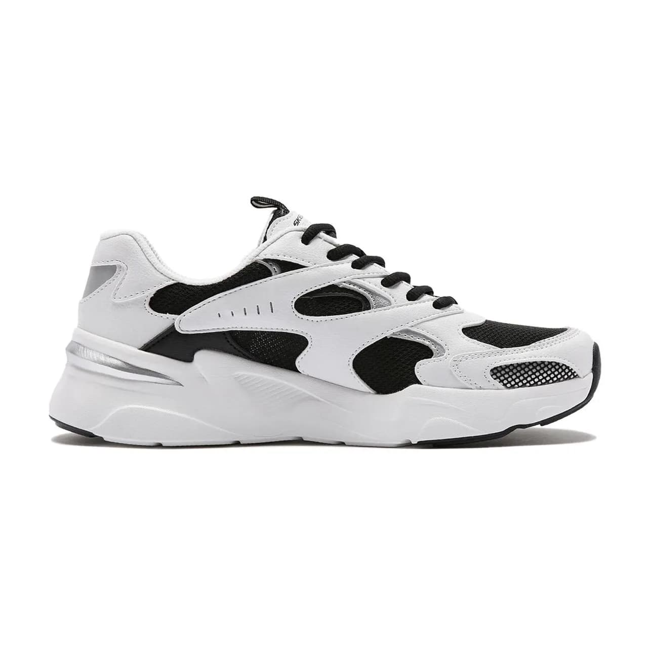 Skechers Bobs Bamina Spor Ayakkabı Siyah-Beyaz görsel 1