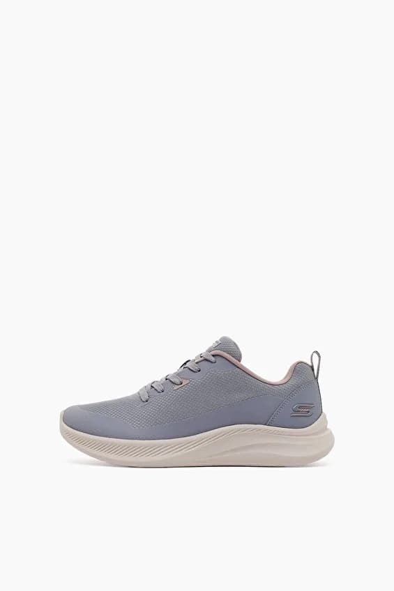 Skechers Kadın Bobs Moda Flex Ayakkabı Gümüş — Çok Renkli