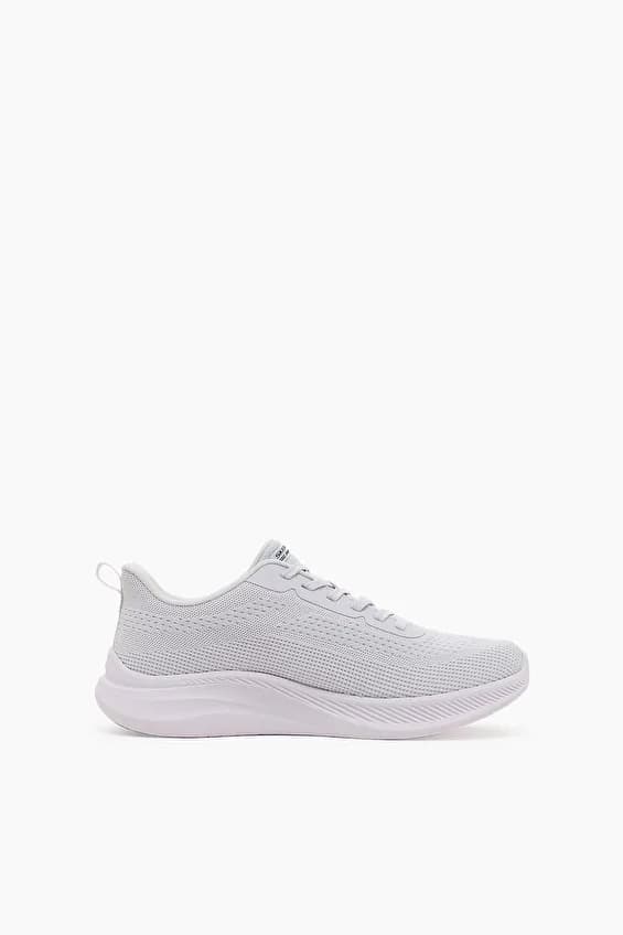 Skechers Erkek Bobs Moda Flex Ayakkabı Açık gri