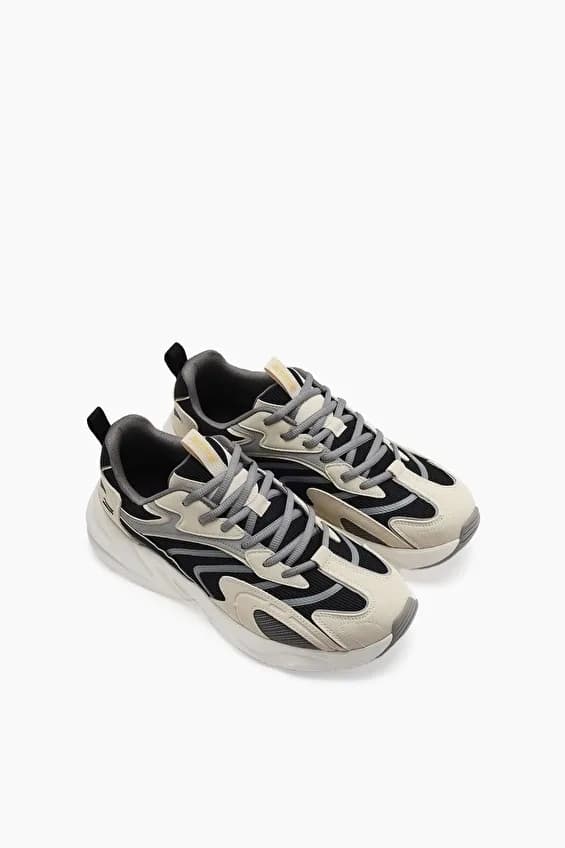 Skechers Bobs Bamina 2 Spor Ayakkabı Krem — Çok Renkli · 118326-NTBK (7/9)