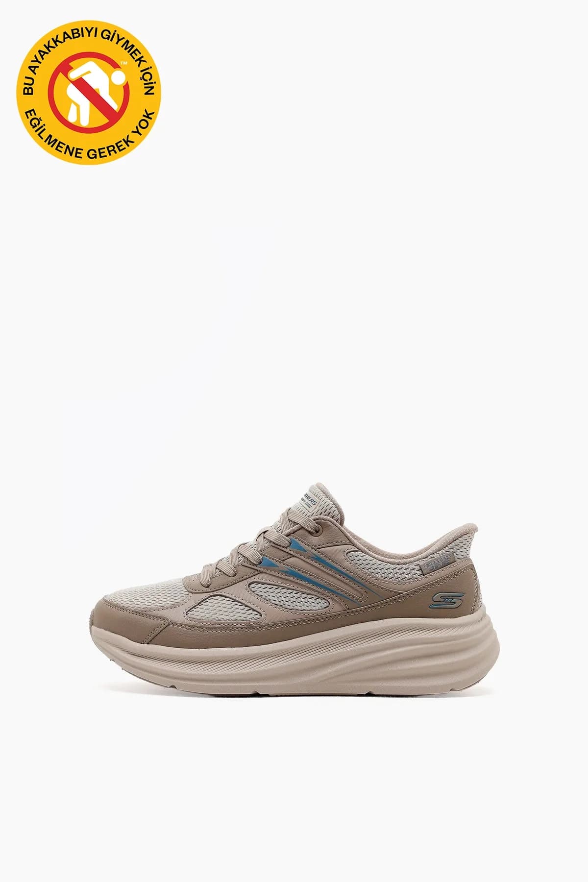 Skechers Bobs Skillz Spor Ayakkabı Bej · 118432-TPE (10/13)