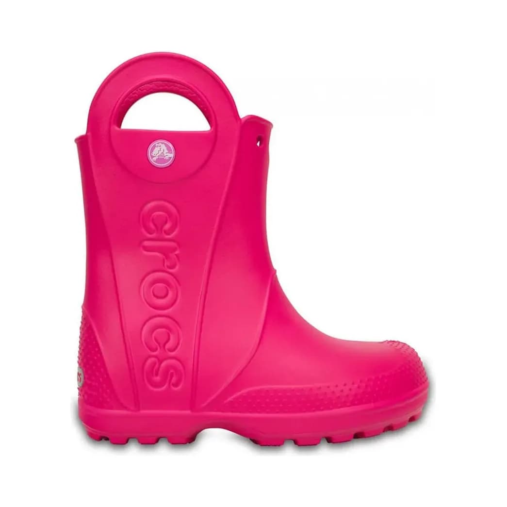 Crocs Handle It Rain Boot Kids Çocuk Yağmur Çizmesi - Pembe