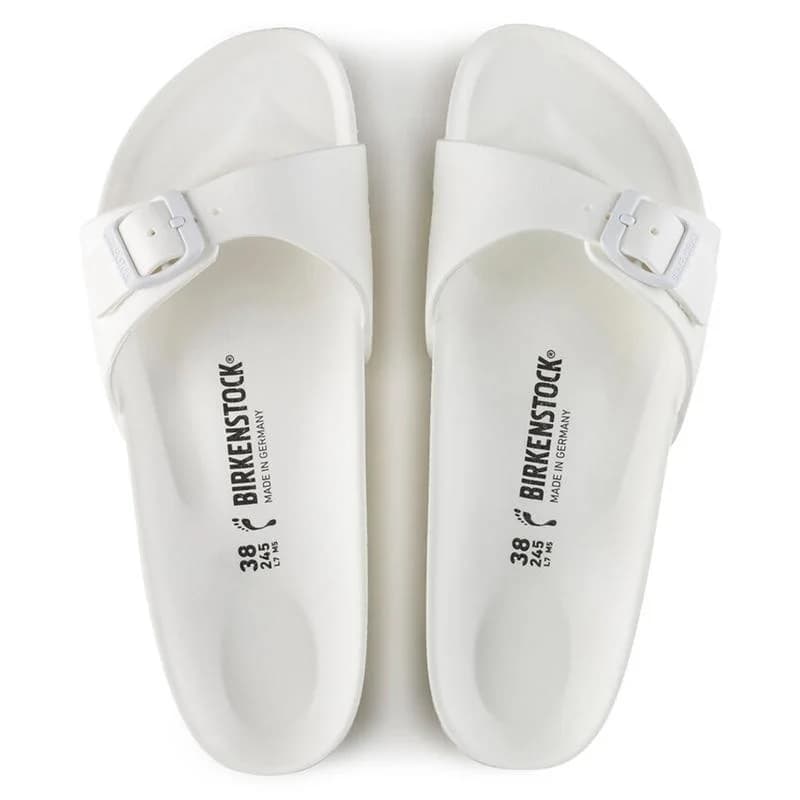 Birkenstock Madrid Eva Kadın Terlik Beyaz · 128183 (3/6)