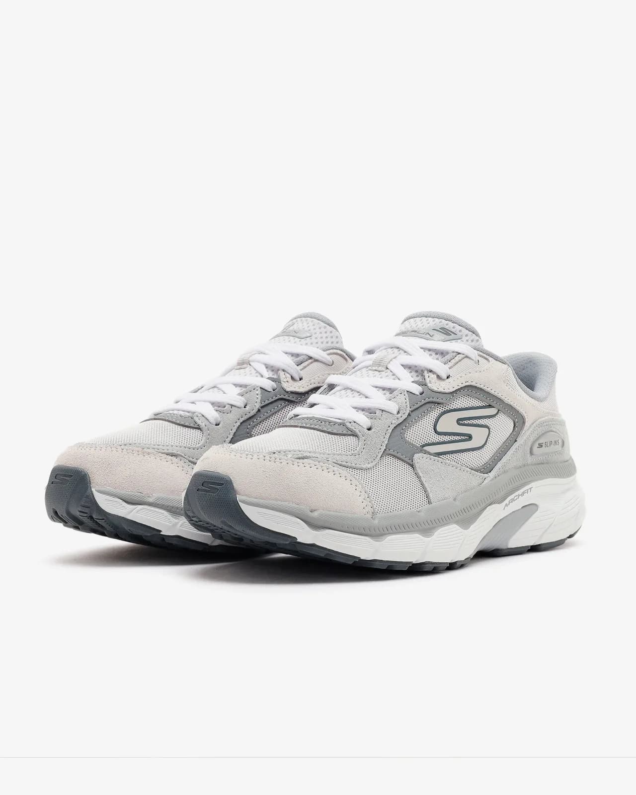 Skechers Go Run Arch Fit 2.0 - Carrera Kadın Gri Sneakers · 129224-GRY (3/7)