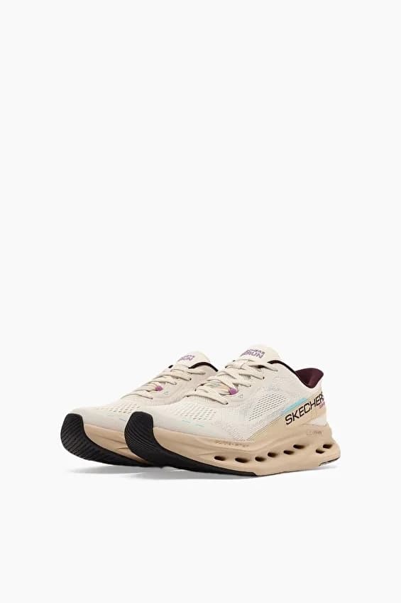 Skechers Kadın Max Cushioning Slip ins Ayakkabı Bej · 129400-NAT (3/7)