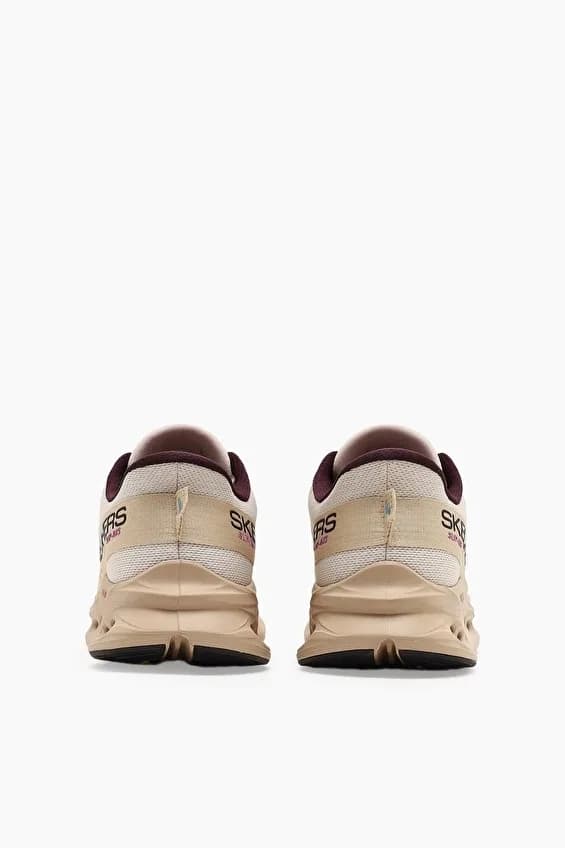 Skechers Kadın Max Cushioning Slip ins Ayakkabı Bej · 129400-NAT (5/7)