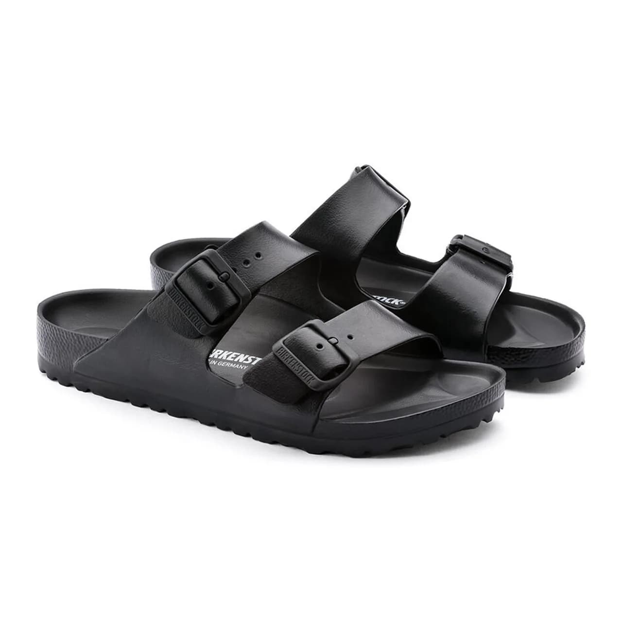 Birkenstock Arizona Eva Erkek Terlik Siyah — Gri · 129421 (8/10)