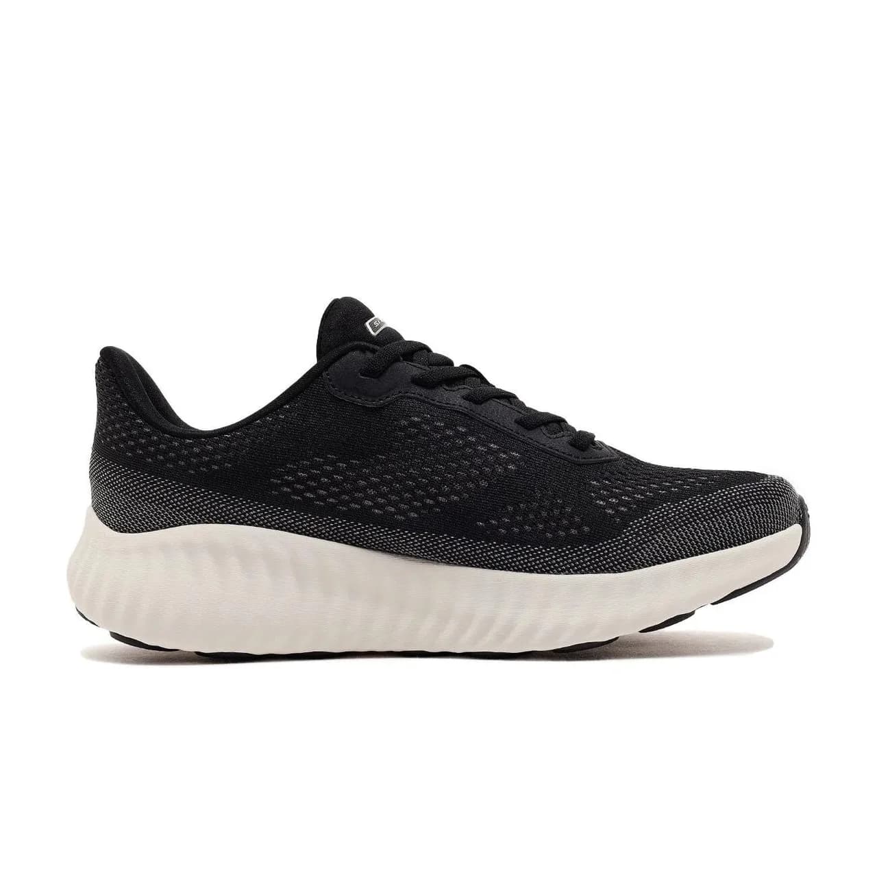 Skechers Go Run Now Spor Ayakkabı Siyah-Beyaz görsel 1
