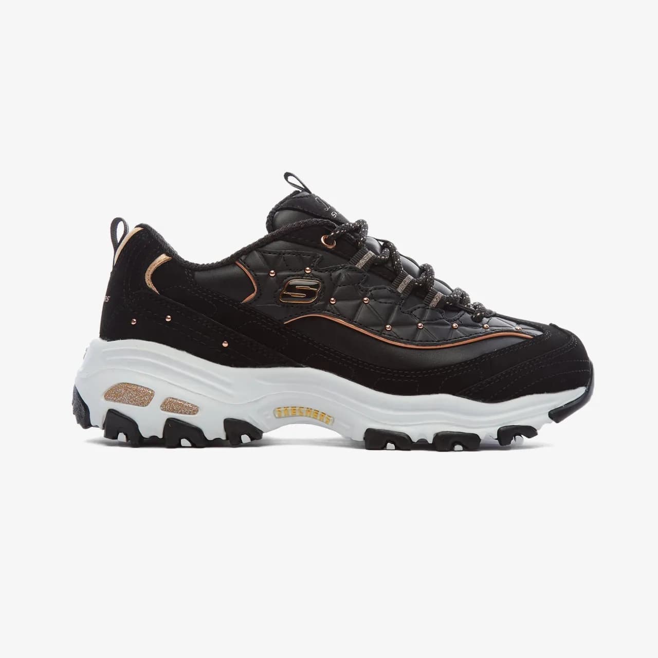 Skechers D'lites - Glamour Feels Kadın Siyah Sneakers · 13087-BKRG (2/6)