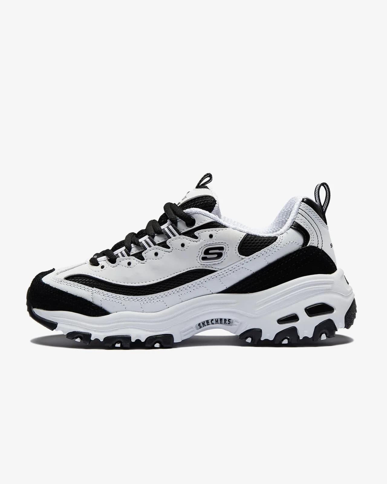 Skechers D'Lites - March Forward Kadın Günlük Ayakkabı — Siyah · 13148-WBK (5/12)
