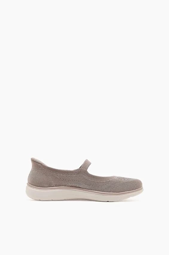 Skechers Kadın On The Go Flex Radiant Ayakkabı Bej (3/8)