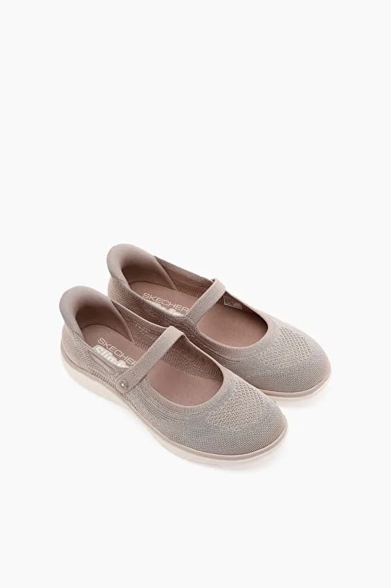 Skechers Kadın On The Go Flex Radiant Ayakkabı Bej (7/8)