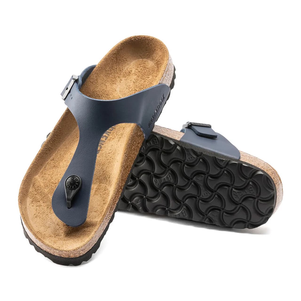 Birkenstock Gizeh Unisex Terlik Lacivert — Mavi · 143621 (3/7)