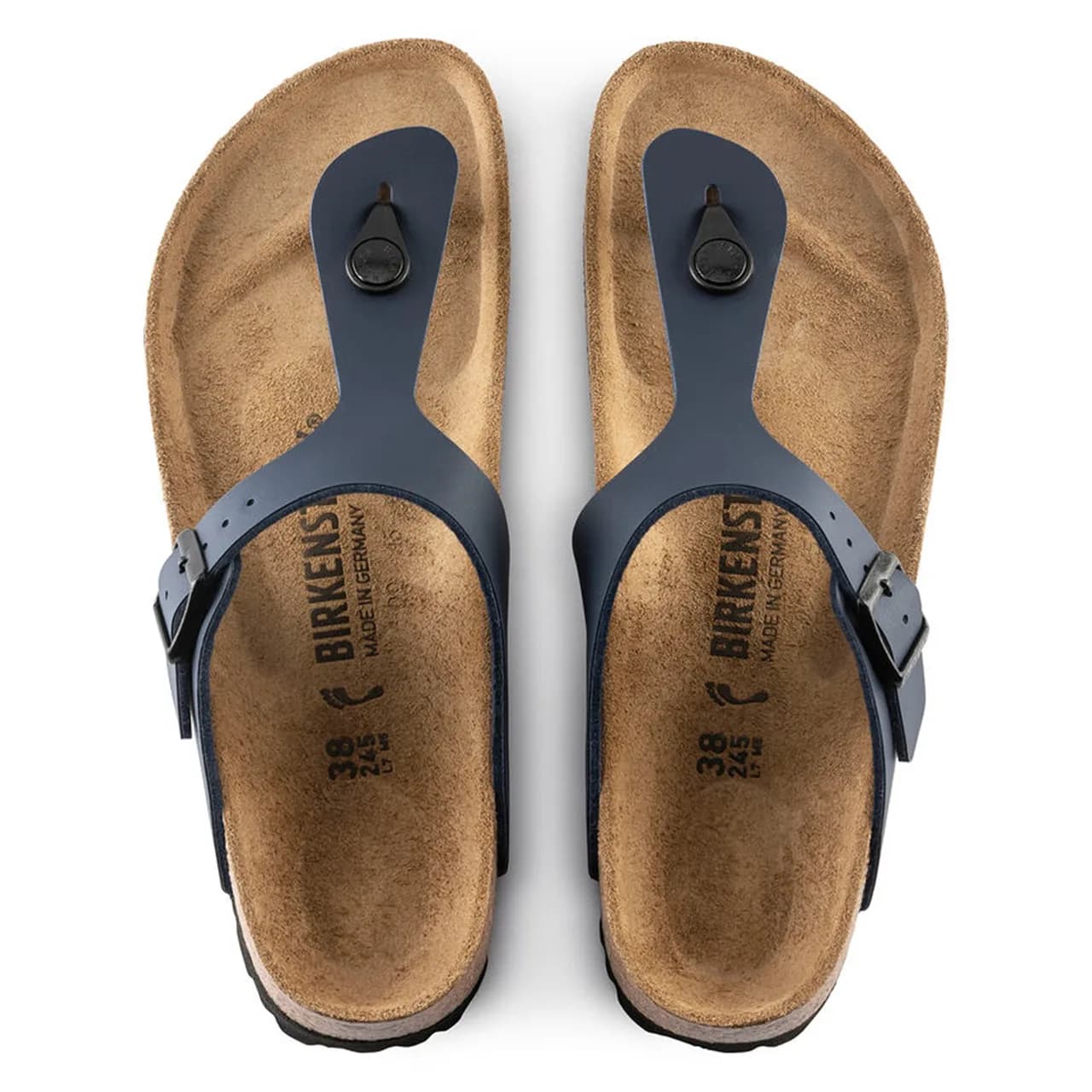 Birkenstock Gizeh Unisex Terlik Lacivert — Mavi · 143621 (4/7)
