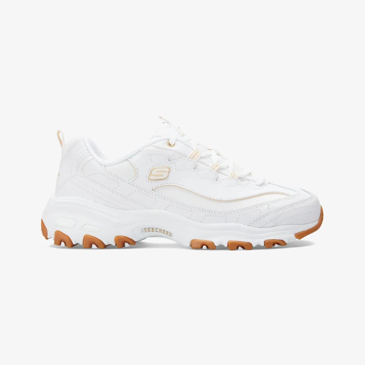 Skechers D'lites - Good Neutral Kadın Beyaz Sneakers · 149807-WHT (2/8)