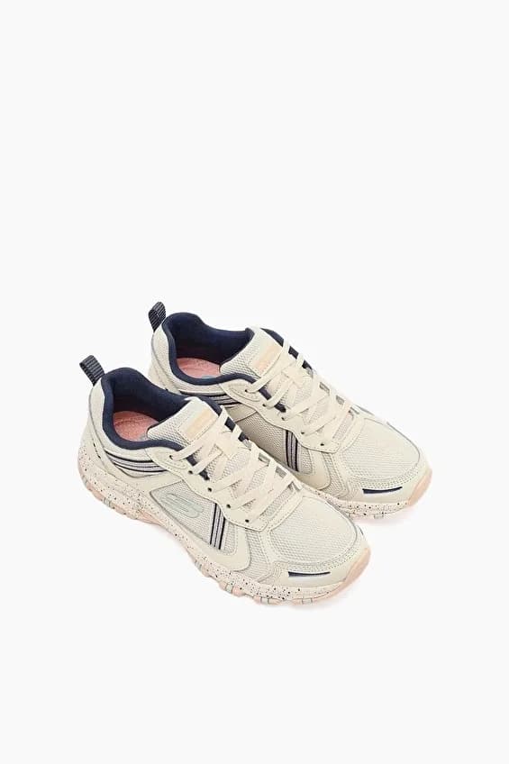 Skechers Kadın Hillcrest Ayakkabı Beyaz — Çok Renkli (6/6)