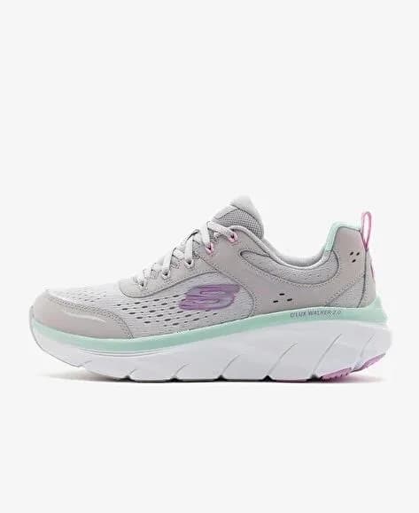 Skechers D'lux Walker 2.0 - Daisy Doll Kadın Gri Spor Ayakkabı · 150093-GYMT (19/19)