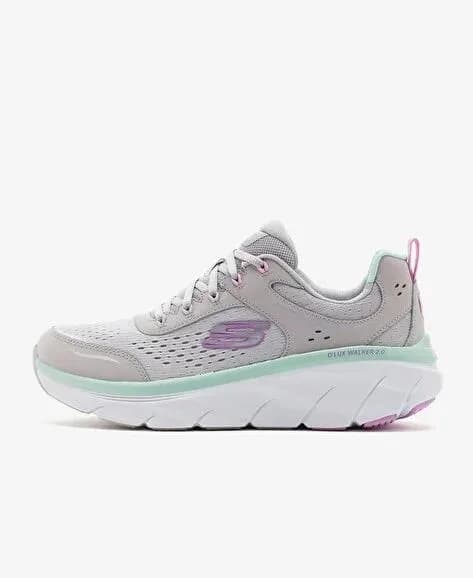 Skechers D'lux Walker 2.0 - Daisy Doll Kadın Gri Spor Ayakkabı · 150093-GYMT (4/19)
