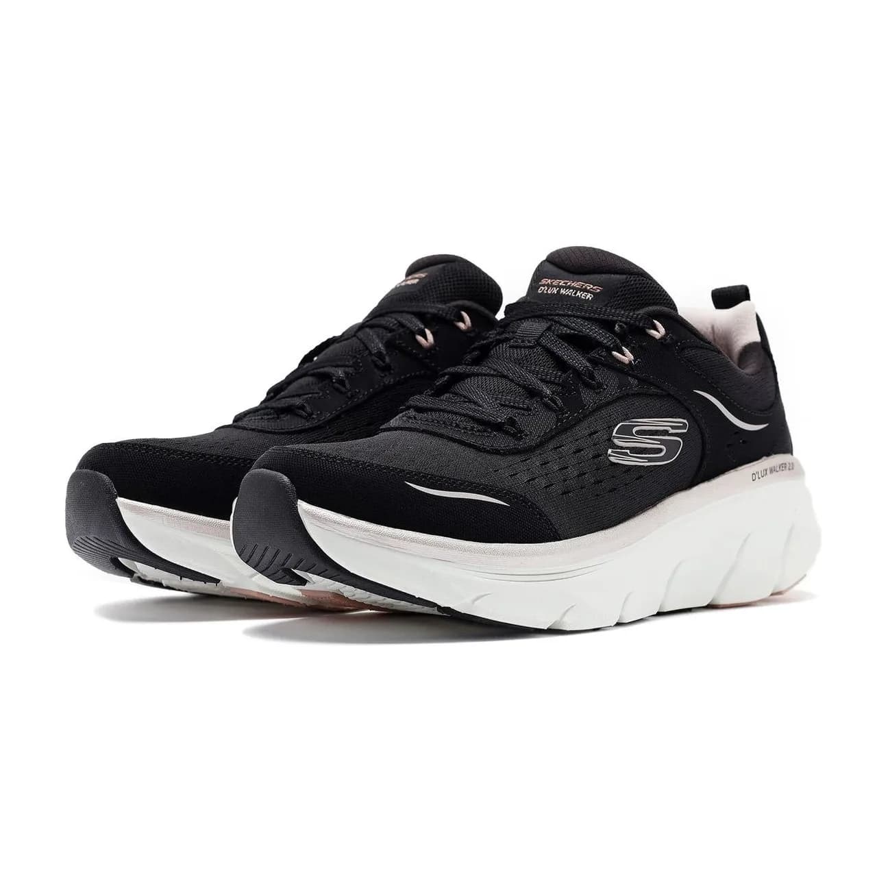 Skechers Kadın D'Lux Walker 2 0 Ayakkabı Siyah · 150103-BKRG (10/14)