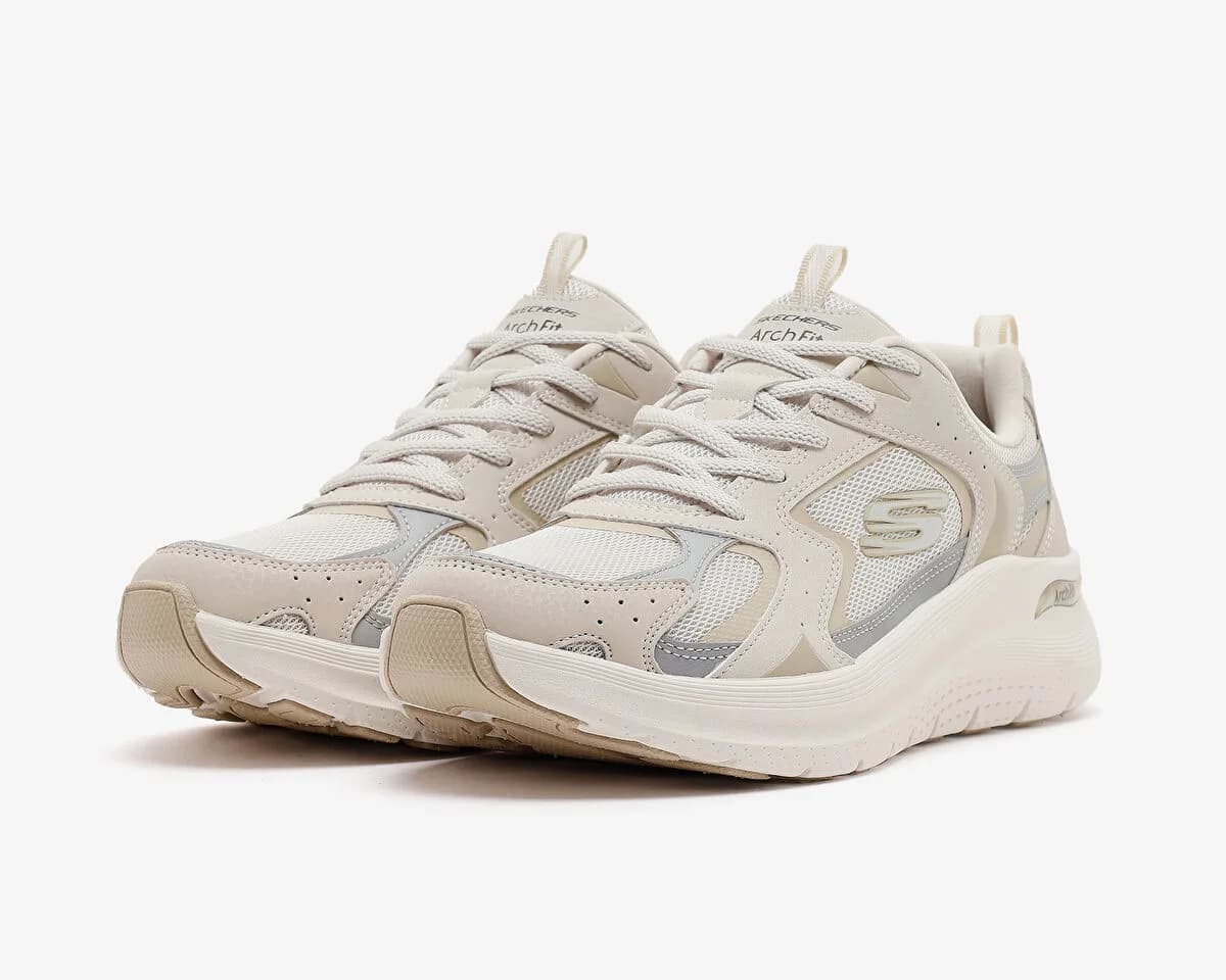 Skechers Arch Fit 2.0 Kadın Bej Spor Ayakkabı · 150332-NAT (3/6)