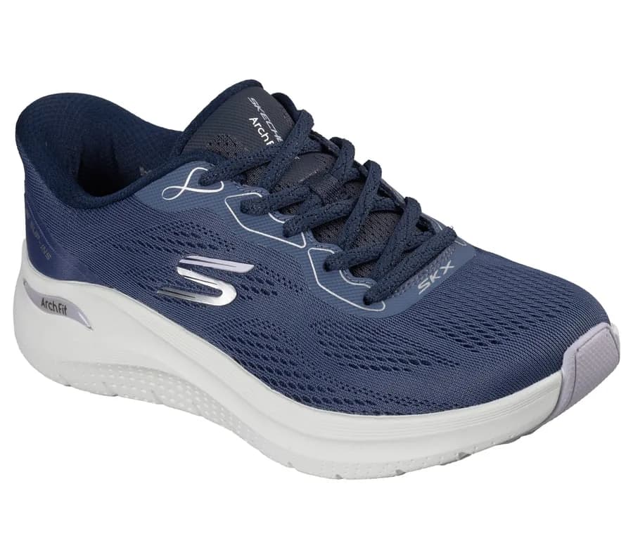 Skechers Arch Fit 2.0 Spor Ayakkabı Lacivert — Mavi · 150338-NVY (9/9)