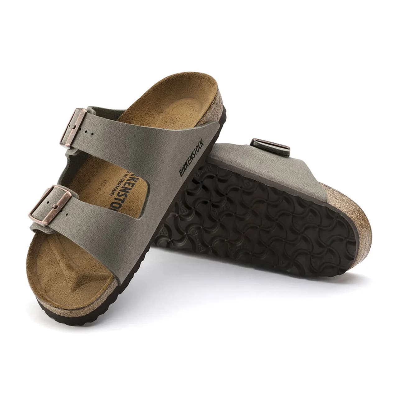 Birkenstock Arizona Bf Unisex Gri Sandalet · 151213 (11/15)