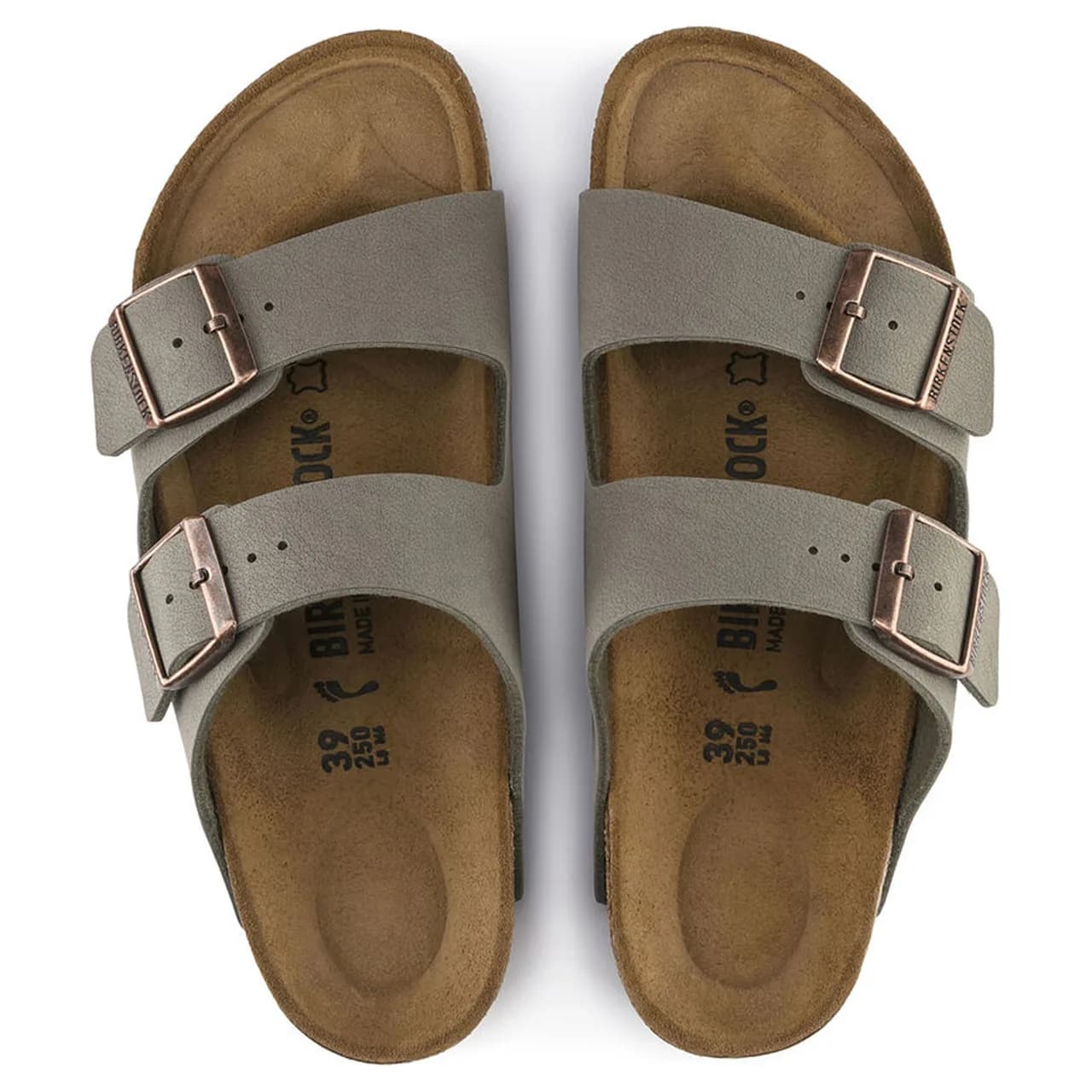 Birkenstock Arizona Bf Unisex Gri Sandalet · 151213 (12/15)