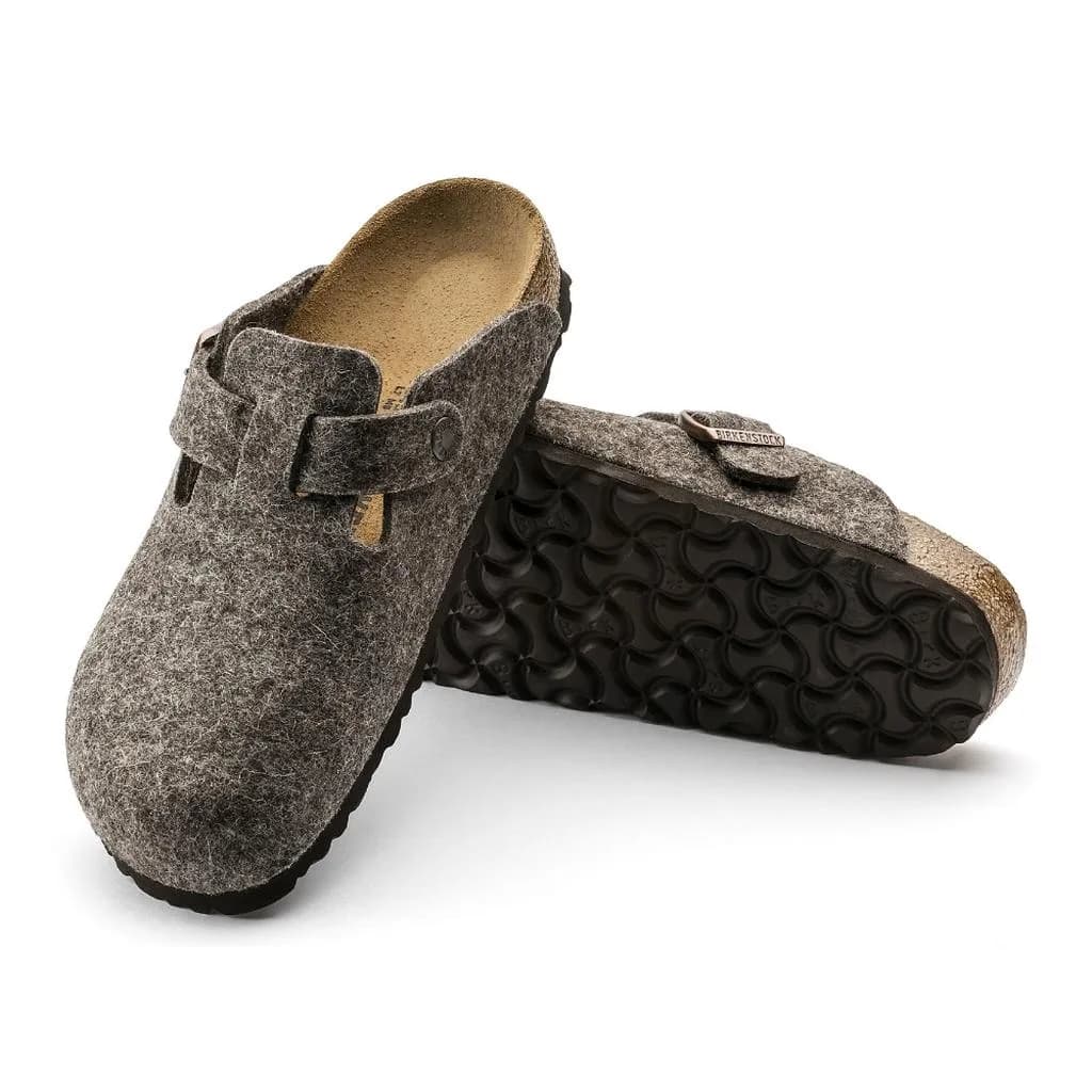 Birkenstock Boston FE Unisex Terlik Kahverengi · 160583 (6/9)