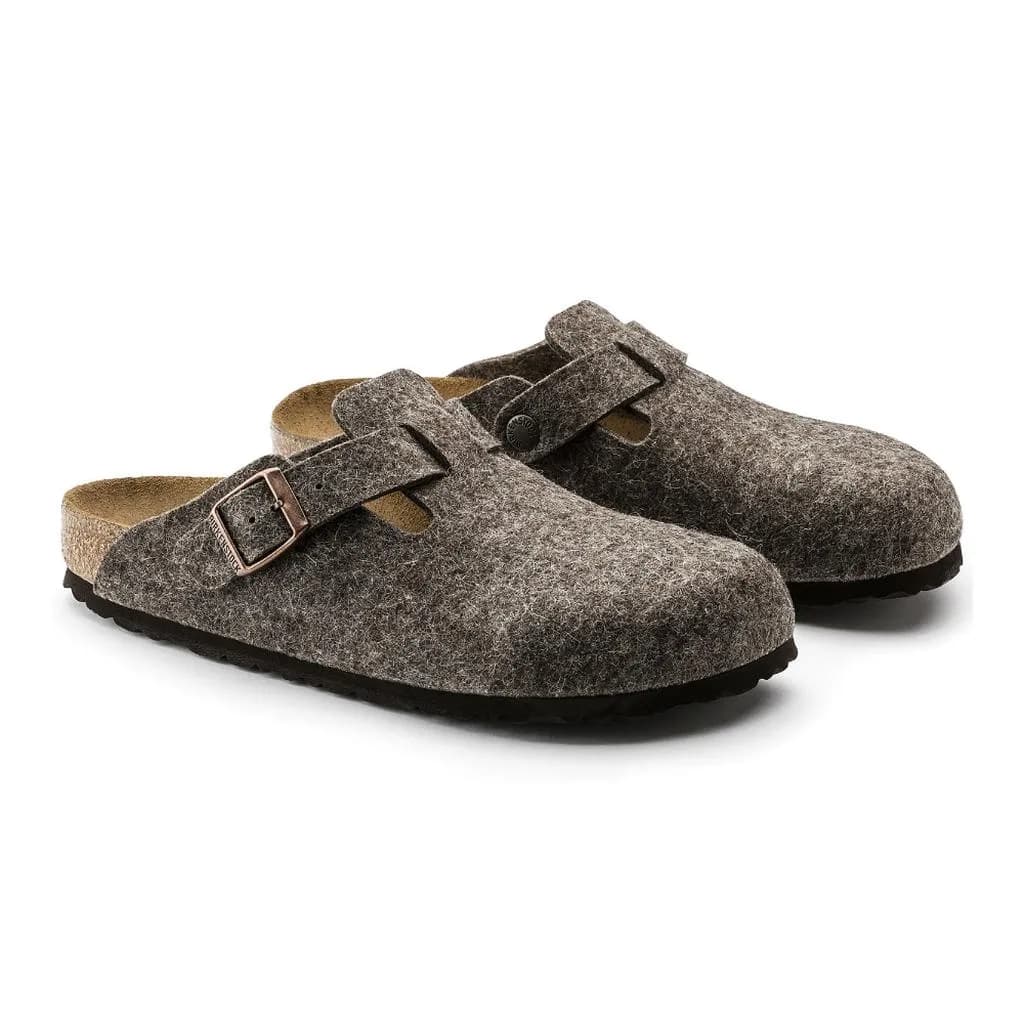 Birkenstock Boston FE Unisex Terlik Kahverengi · 160583 (8/9)