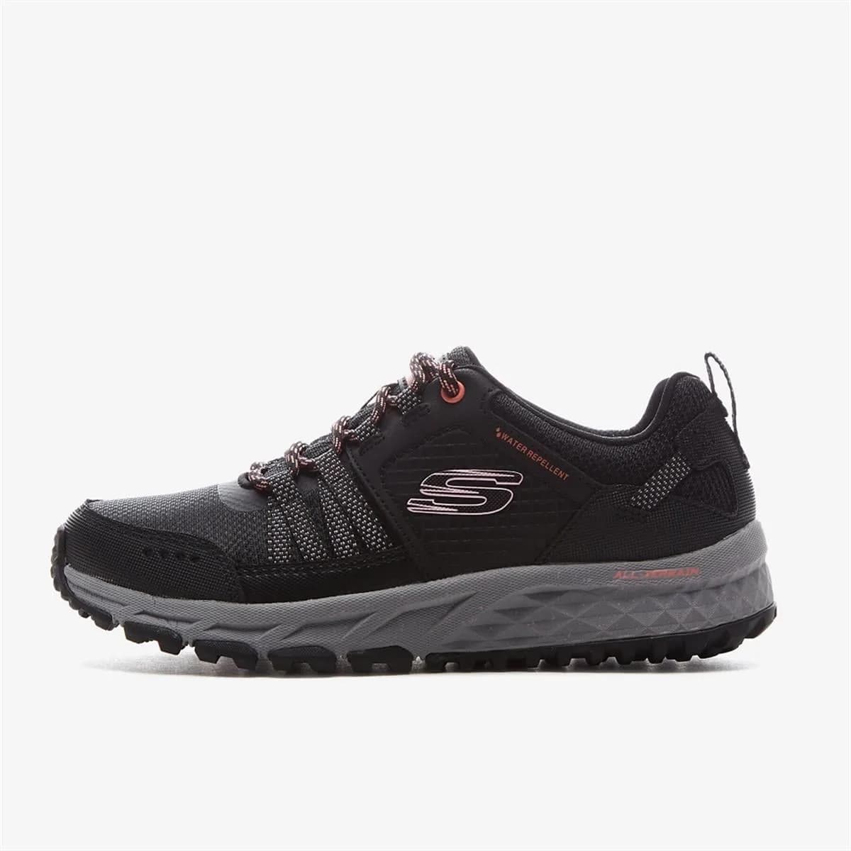 Skechers Water Repellent Kadın Escape Plan Ayakkabı Siyah · 180061-BKHP (12/16)
