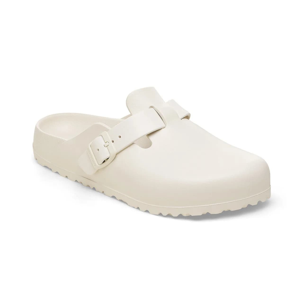 Birkenstock Boston Eva Erkek Ekru Terlik — Beyaz · 1027381