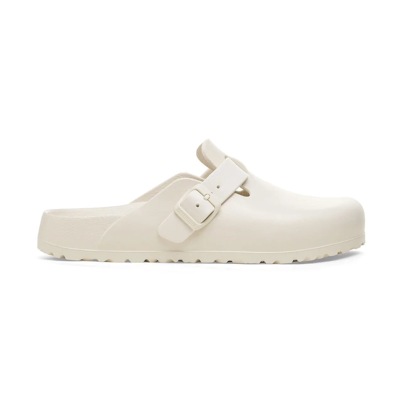 Birkenstock Boston Eva Erkek Ekru Terlik — Beyaz · 1027381 (9/12)