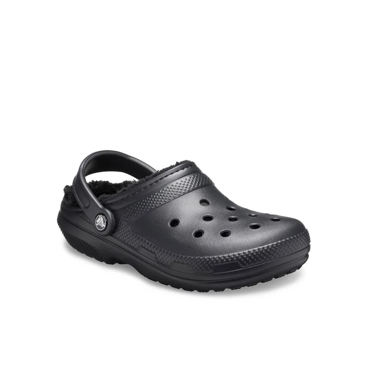 Crocs Classic Lined Clog Erkek Terlik - Siyah · 203591-060 (6/9)
