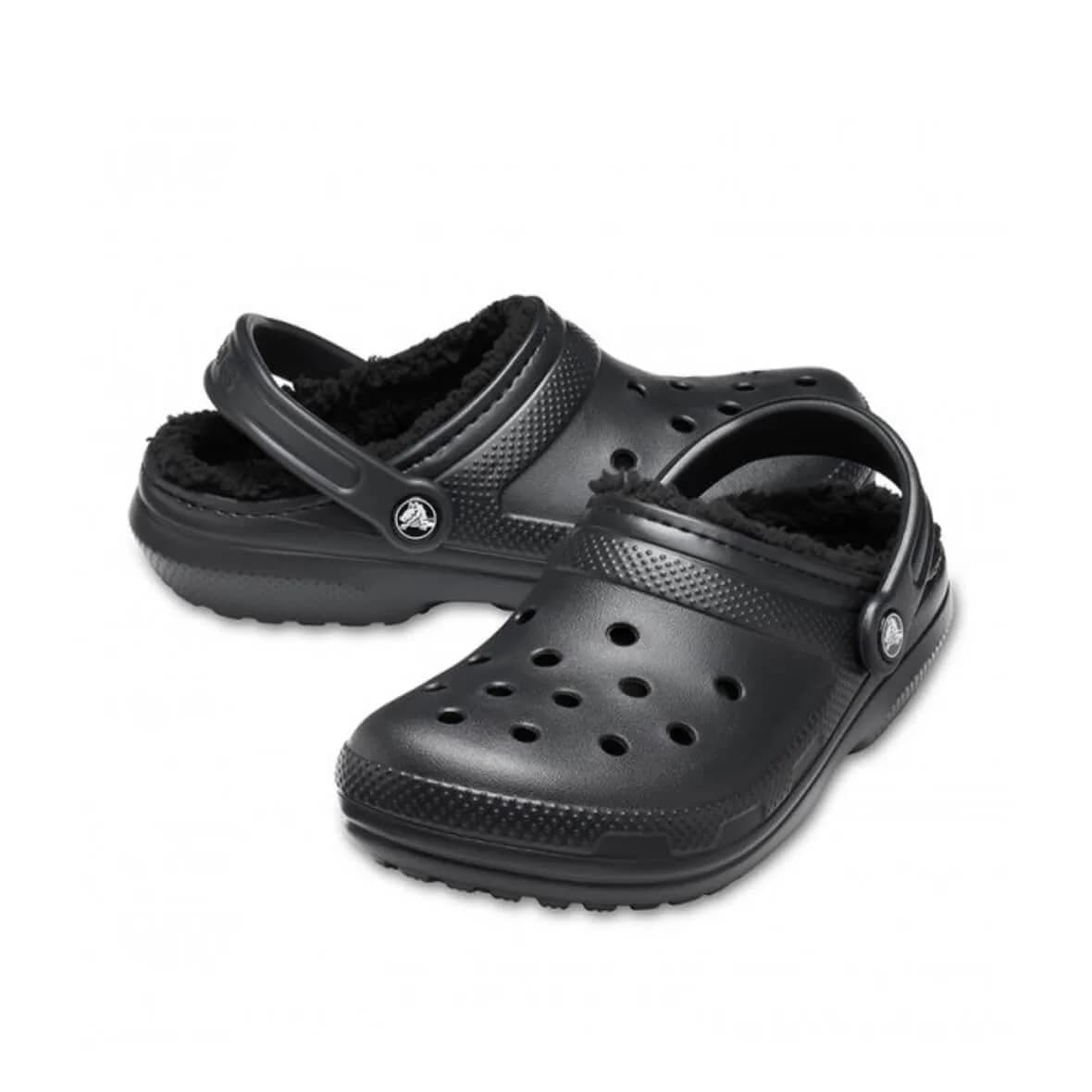 Crocs Classic Lined Clog Erkek Terlik - Siyah · 203591-060 (7/9)