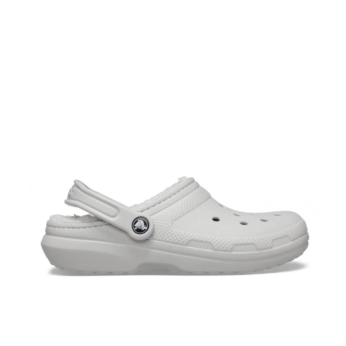 Crocs Classic Lined Clog Erkek Terlik - Açık Gri
