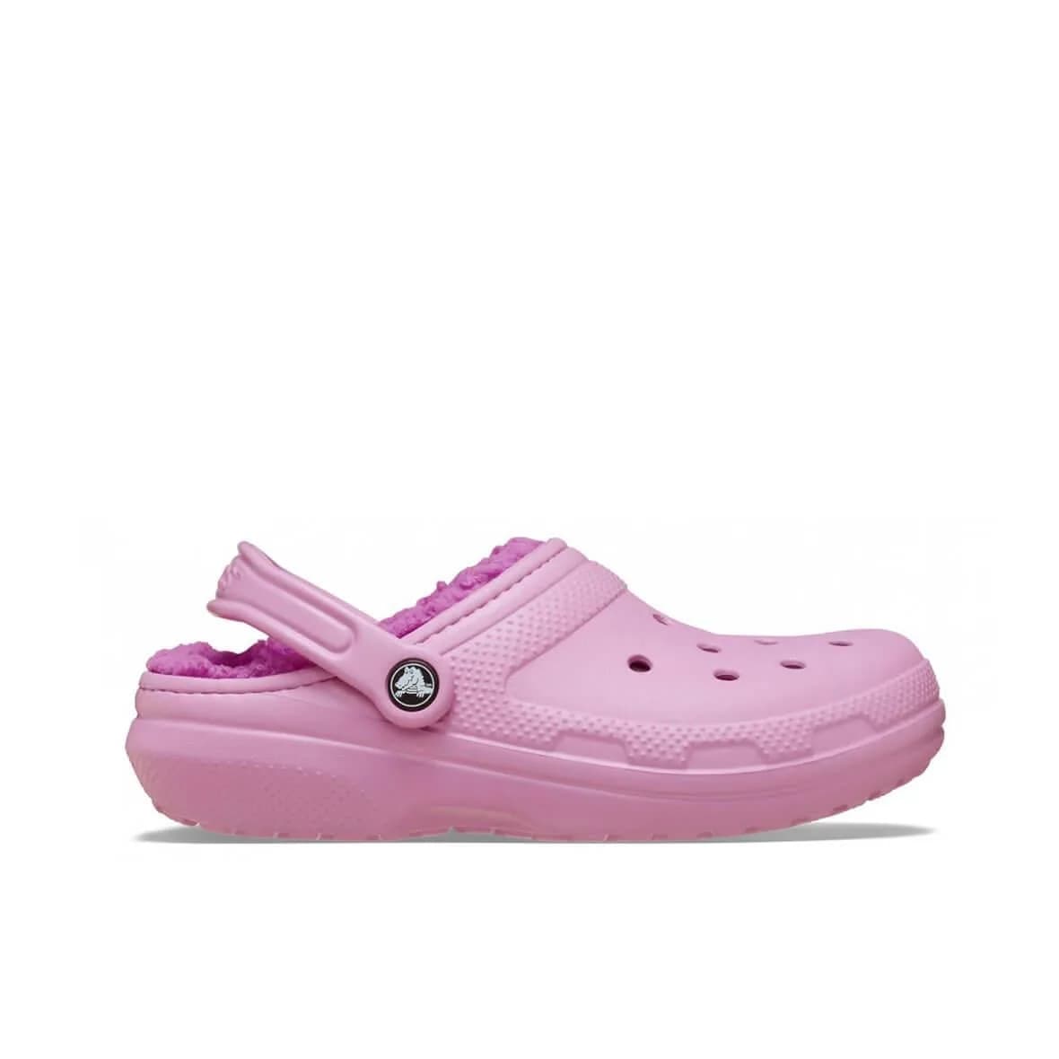 Crocs Classic Lined Clog Kadın Terlik - Ortanca Çiçeği görsel 1
