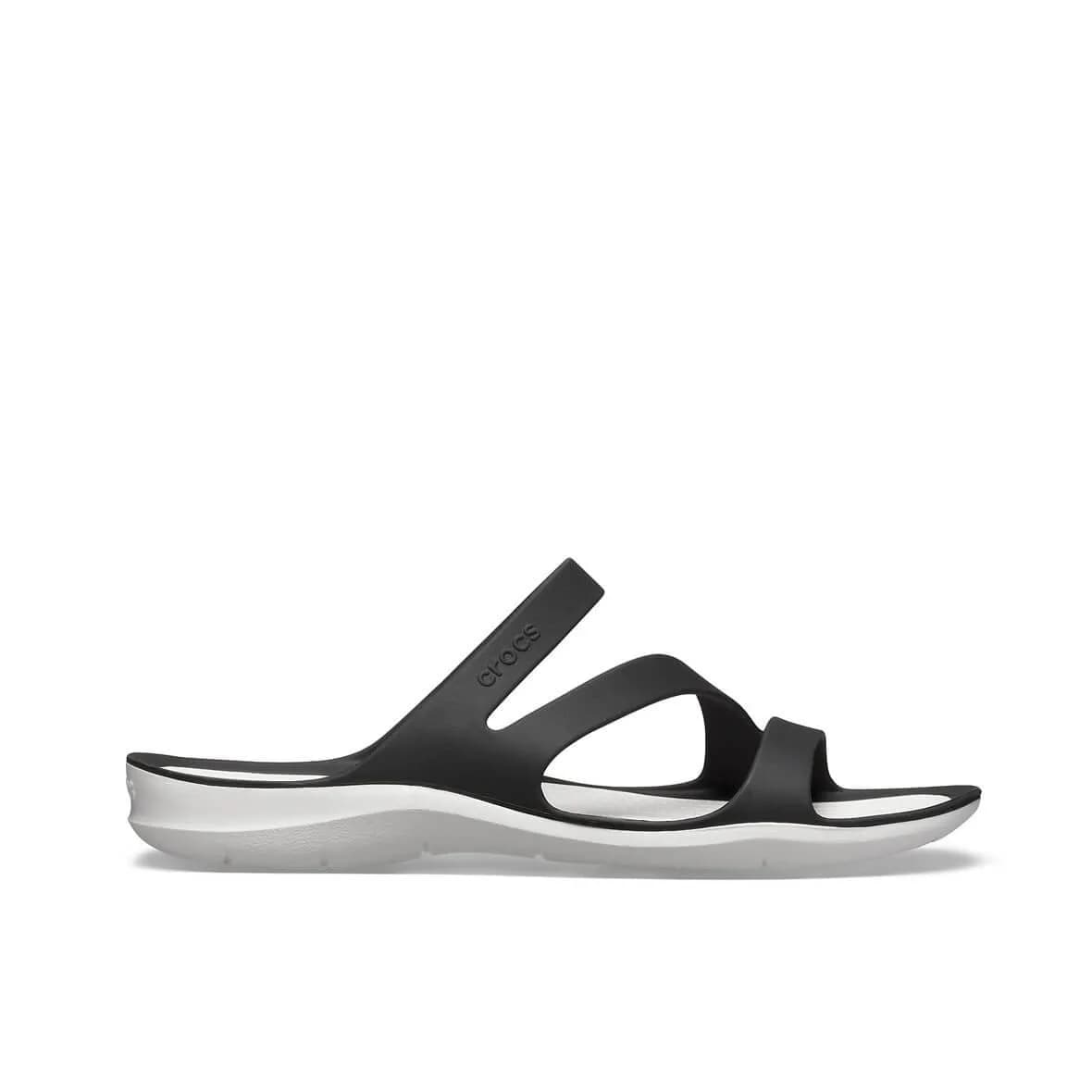 Crocs Swiftwater Sandal W Kadın Terlik - Siyah/Beyaz görsel 1