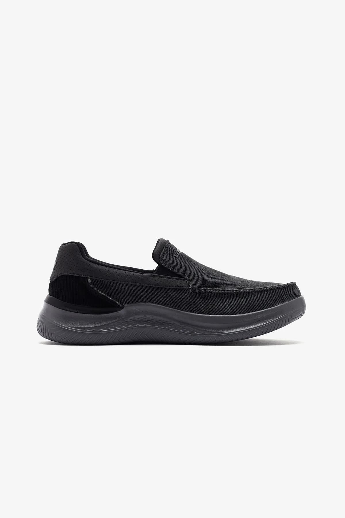 Skechers Erkek Hasting Fielden Ayakkabı Siyah görsel 1