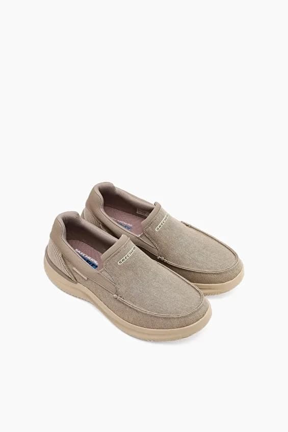 Skechers Erkek Hasting Fielden Ayakkabı Bej · 205066-TPE (6/6)