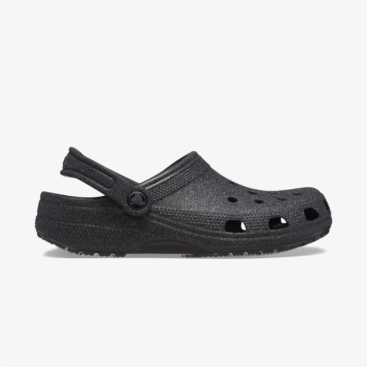 Crocs Classic Glitter Clog Kadın Siyah Terlik