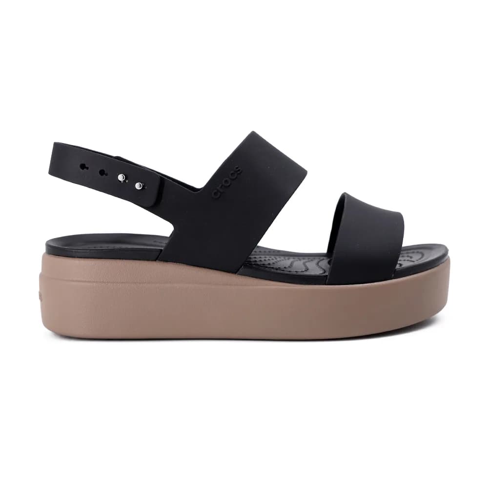 Crocs Brooklyn Low Wedge Kadın Terlik Siyah
