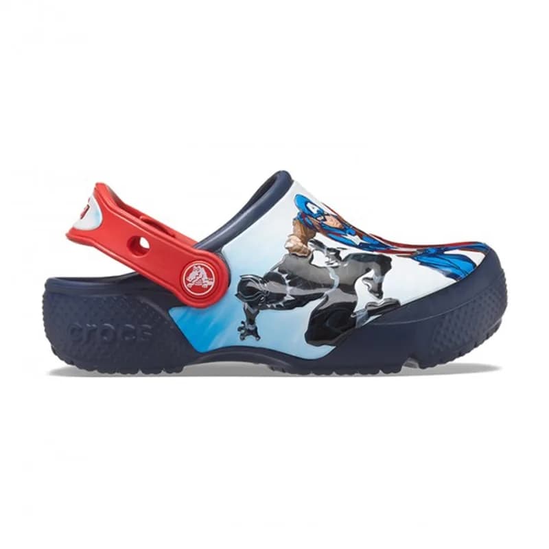 Crocs Fl Avengers Patch Clog Çocuk Terlik Lacivert görsel 1