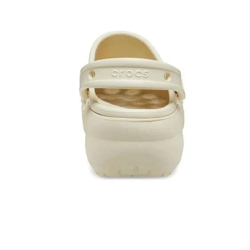 Crocs Classic Platform Clog W Kadın Sandalet — Bej · 206750-2Y2 (4/5)