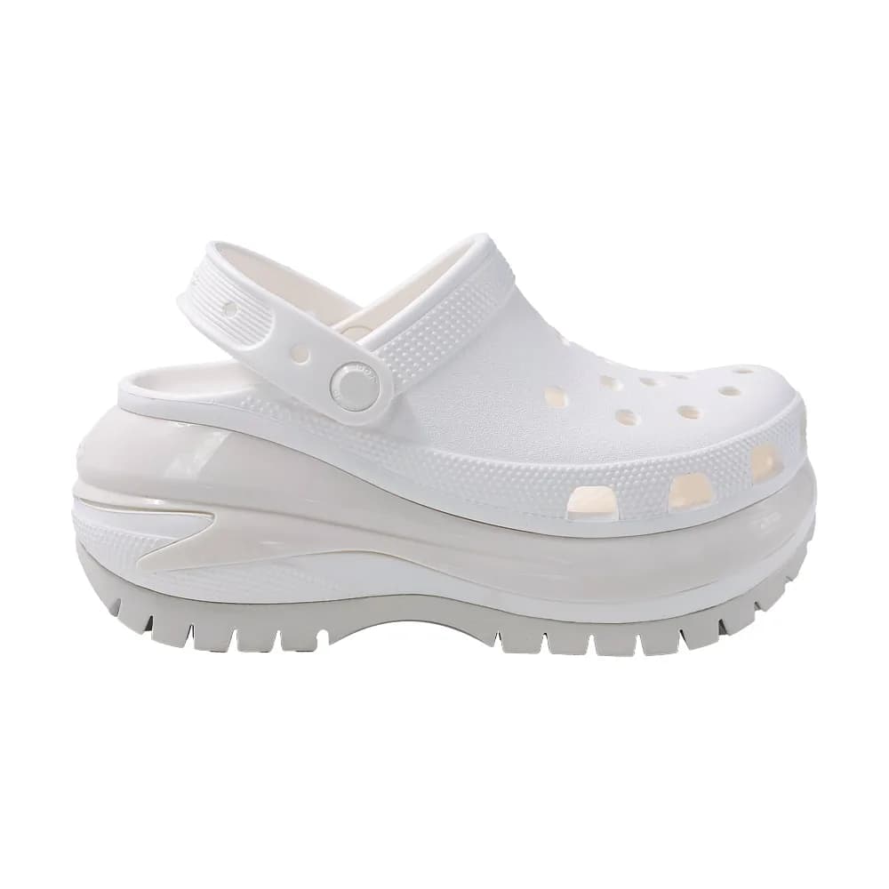 Crocs Classic Mega Crush Clog Kadın Terlik Beyaz