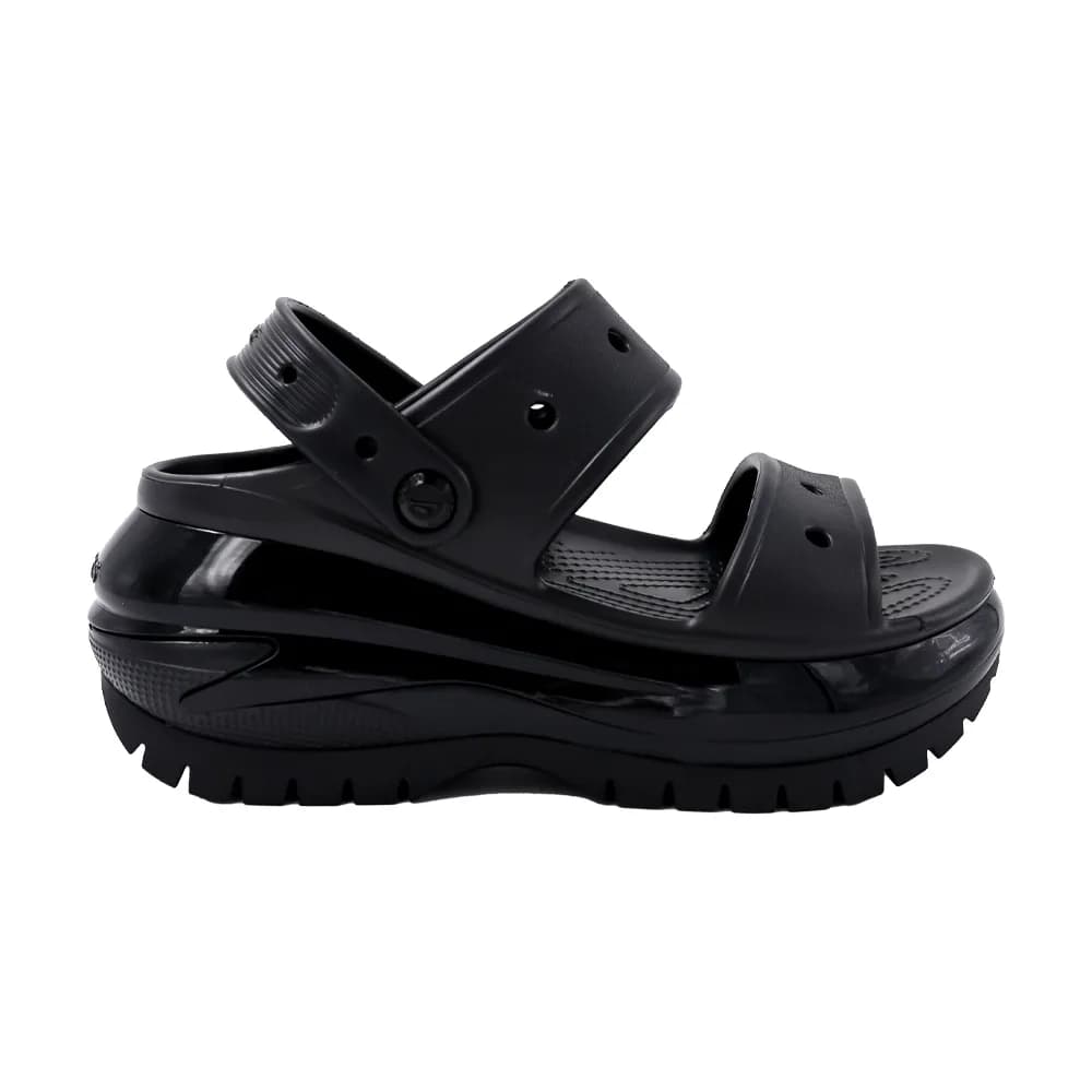 Crocs Classic Mega Crush Sandal Kadın Terlik Siyah görsel 1