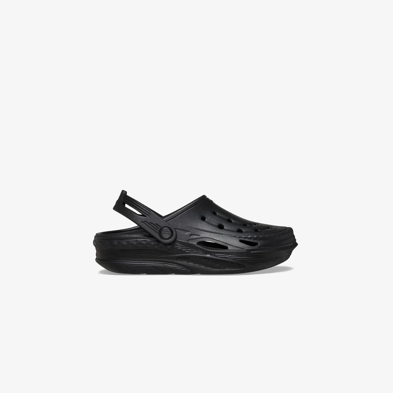 Crocs Off Grid K Çocuk Siyah Terlik görsel 1